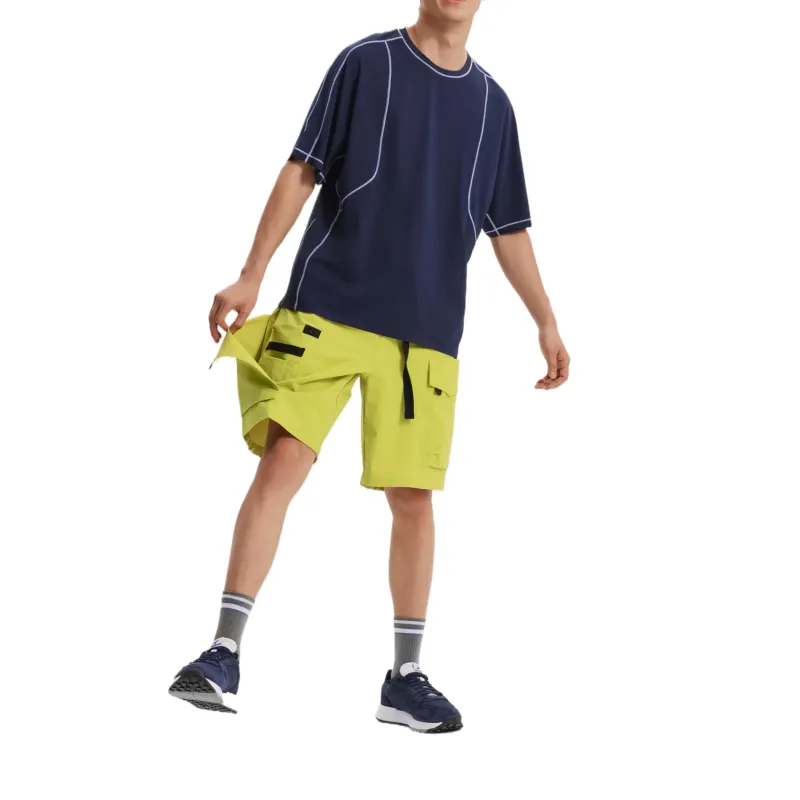 DECATHLON T Shirt Men's Blue Black-4