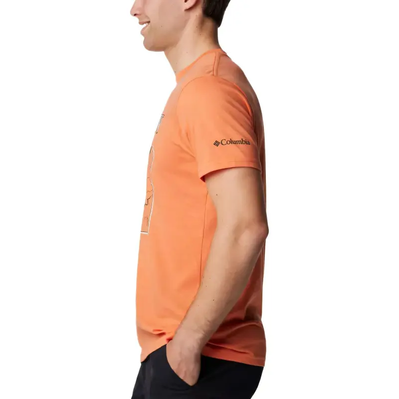 Columbia Sunbreak T-Shirt Men's Orange-2