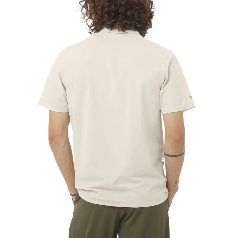 SALOMON Polo Shirts Men Ecru-1