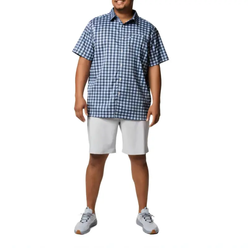 Columbia PFG Super Slack Tide Shirt Men's Blue-3