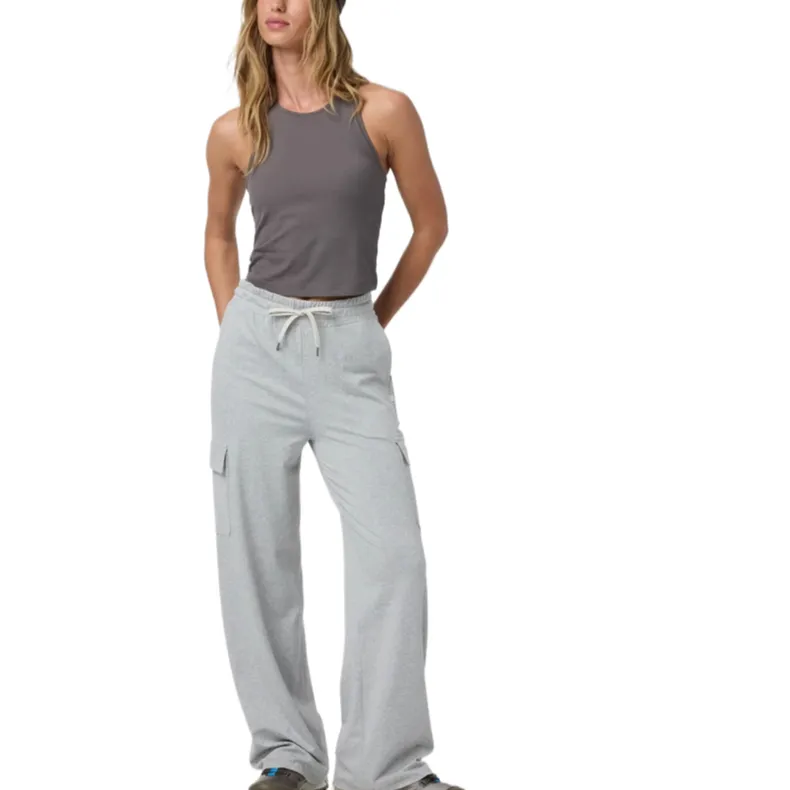 Vuori Yoga Tank Tops Women's Gray/Mallorca-3