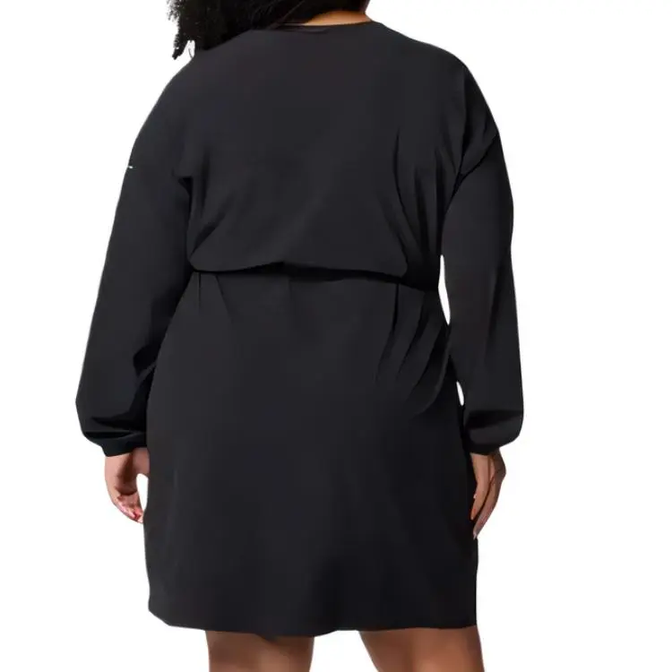 Columbia Boundless Avenue Long-Sleeved Dresses Women's Black-1