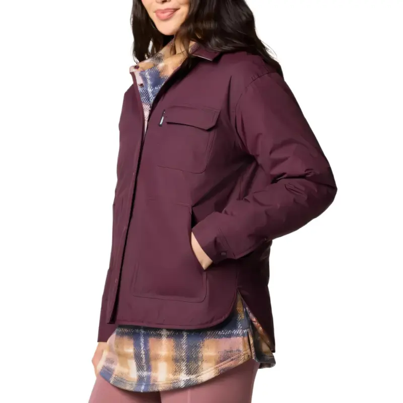 Columbia Longhorn Ridge Jackets Coats Women's Red Brown-2
