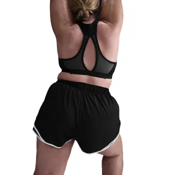 Nike Dri FitSwoosh Tempo Casual Shorts Women's Black White