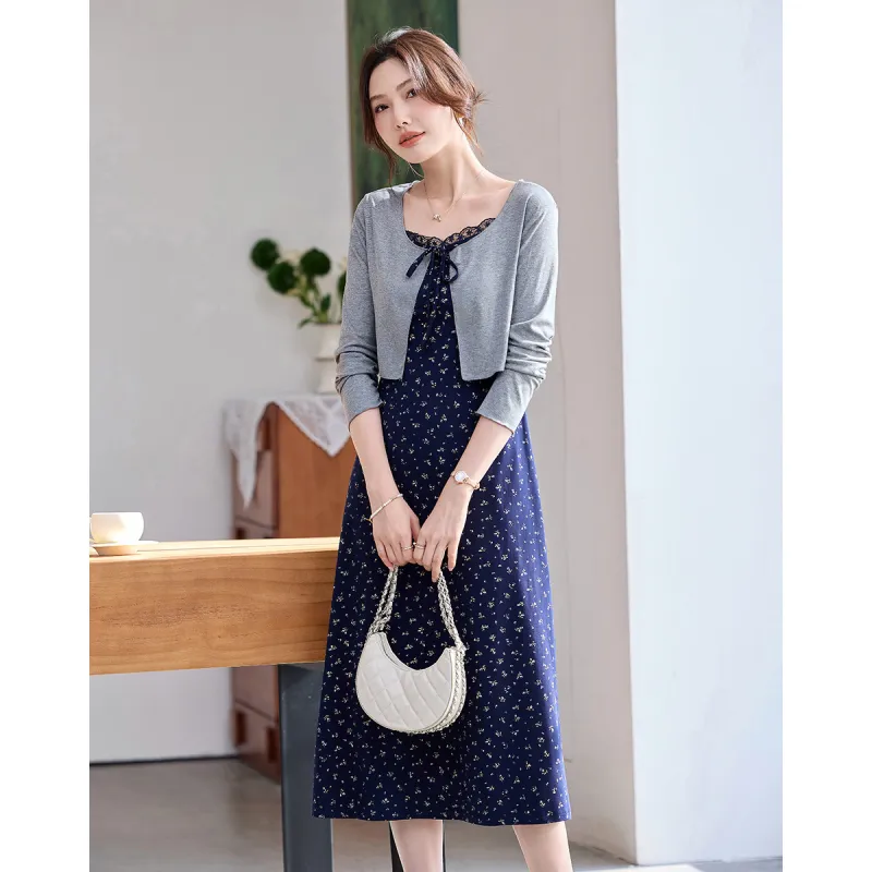 TERRE BLEUE Two Piece Skirt Sets Women's-7