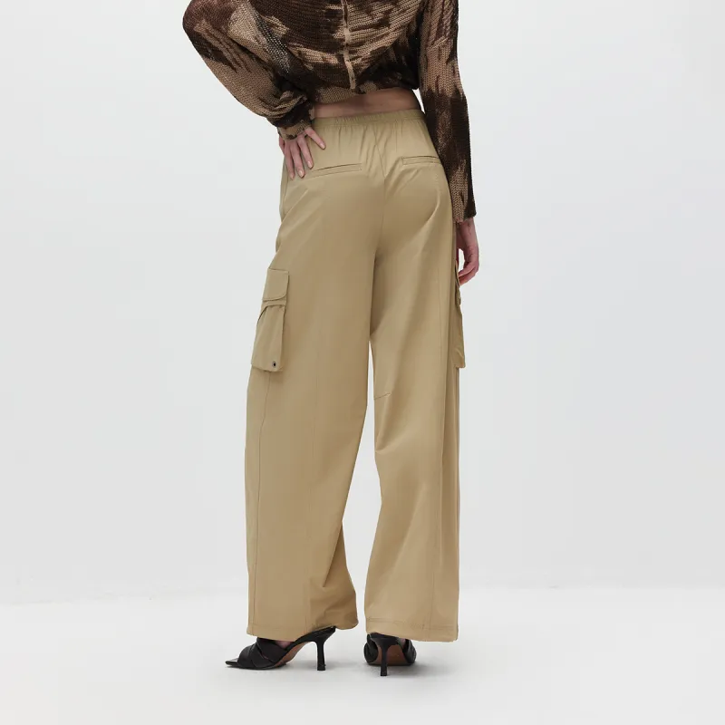 ONLY Casual Pants Women's C64 Moss Gray-3