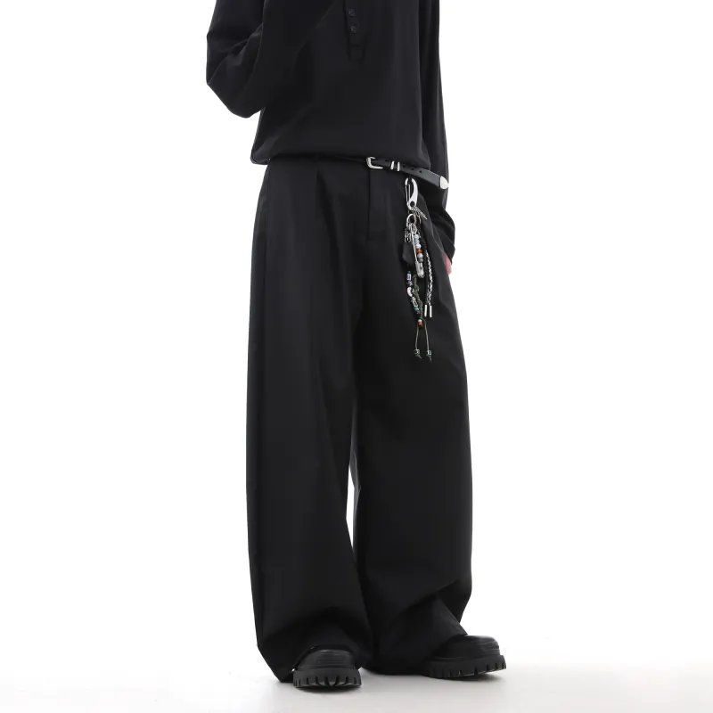 CUWU Casual Pants Unisex Black-4