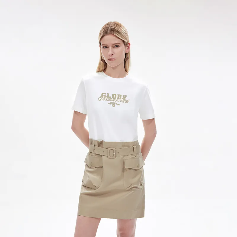 ONLY Short-Sleeved Dresses Women's Cream White-2