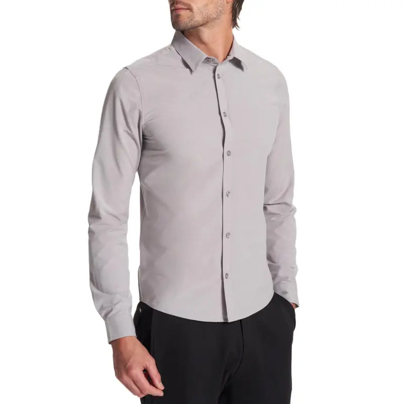 Vuori Shirt Men's Dusty Gray/Fog-1