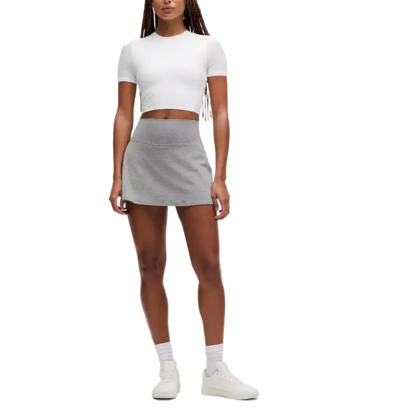 Lululemon Align™ Collection Casual Short Skirts Women's Blend Medium Gray Heathered Core Medium Gray-2