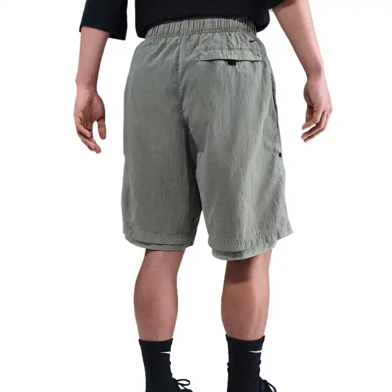 Nike Swoosh Casual Shorts Men's Light Green-1