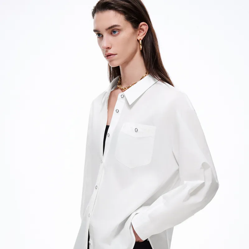 ONLY Shirts Women's S00 White-5