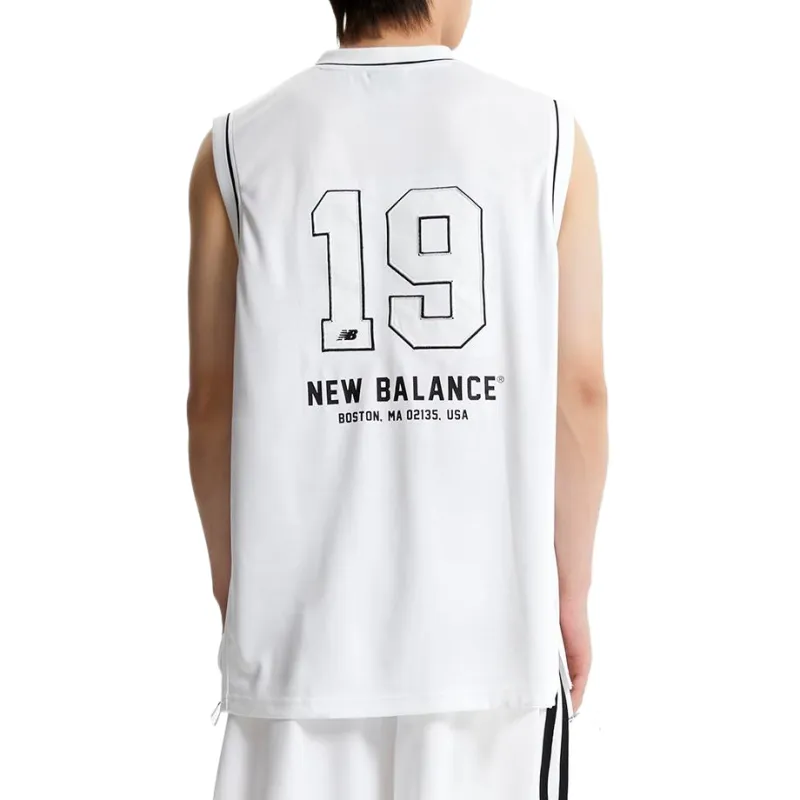 New Balance UNINBSC SS25 Tank Top Men's White-1