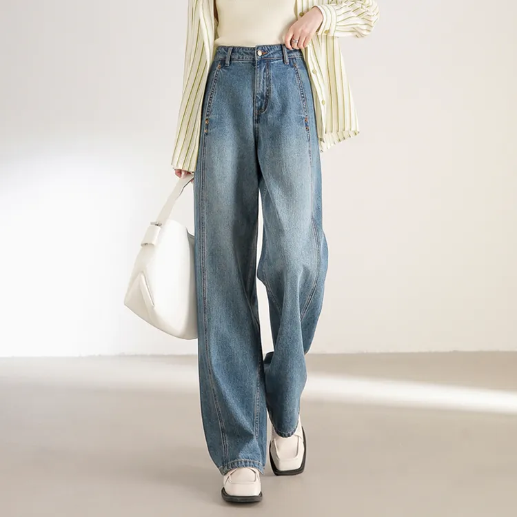 SENTUBILA Jeans Women's Denim Blue-3