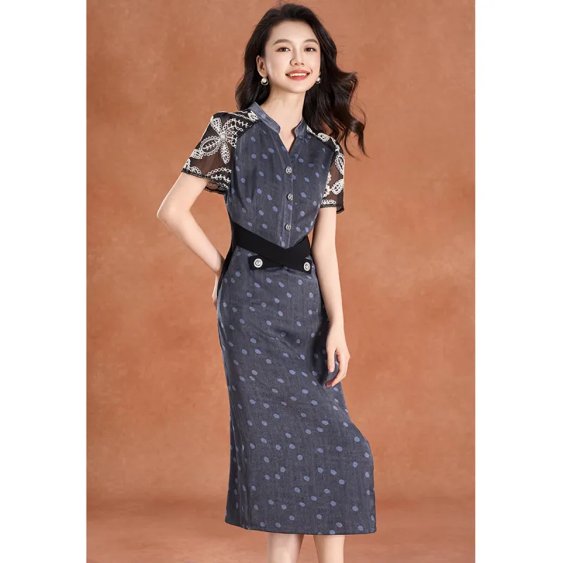 Mylan Short Sleeved Dress Women's-5