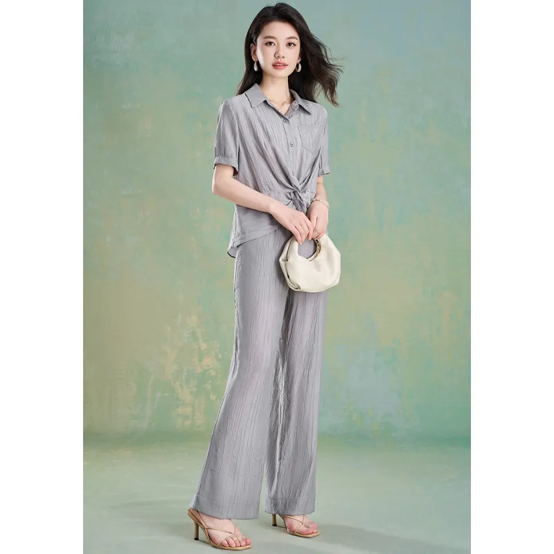 Mylan Casual Suits Women's Gray-5