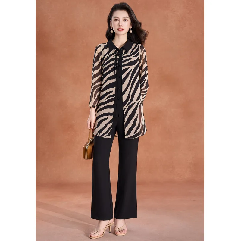 Mylan Casual Suits Women's Black-4