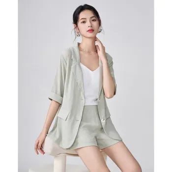 Love Elaine Business Suit Women's Light Green