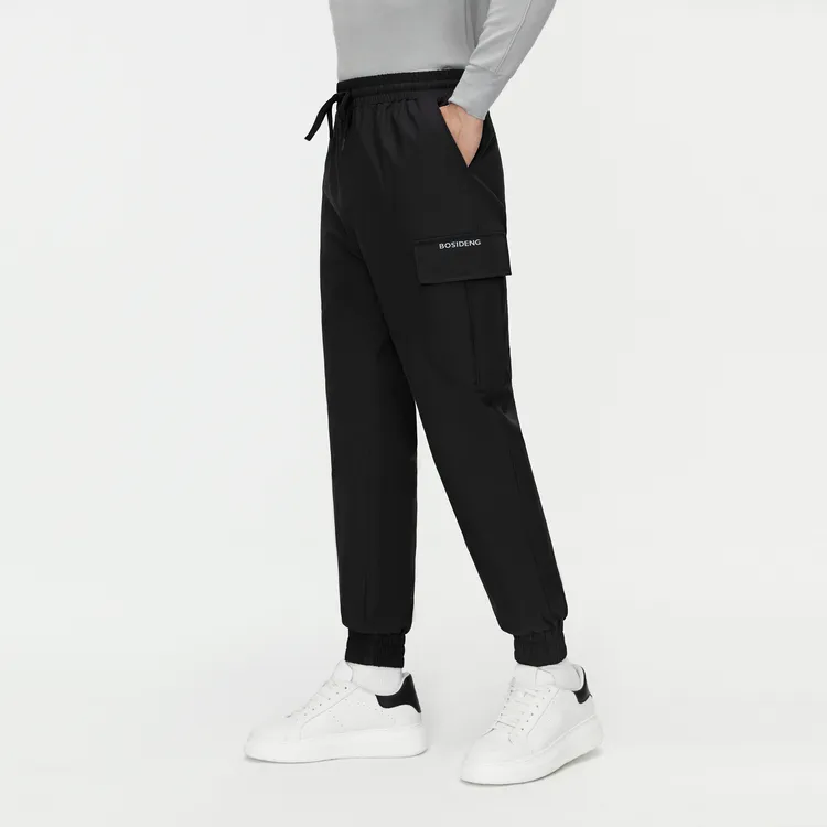 BOSIDENG Down & Insulated Pants Men Black 8056-4