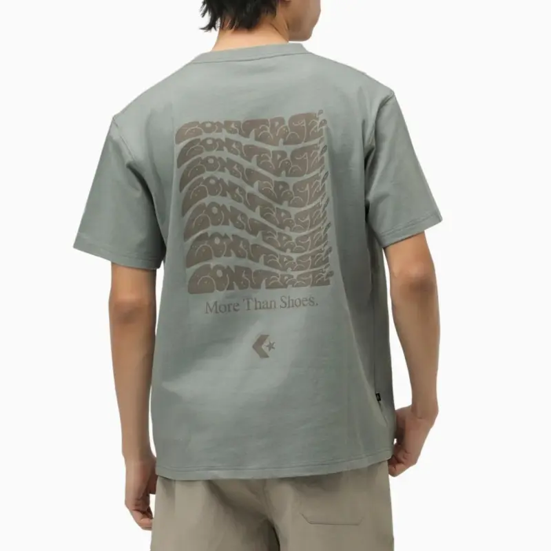 Converse SS25 T Shirt Men's Gray-3
