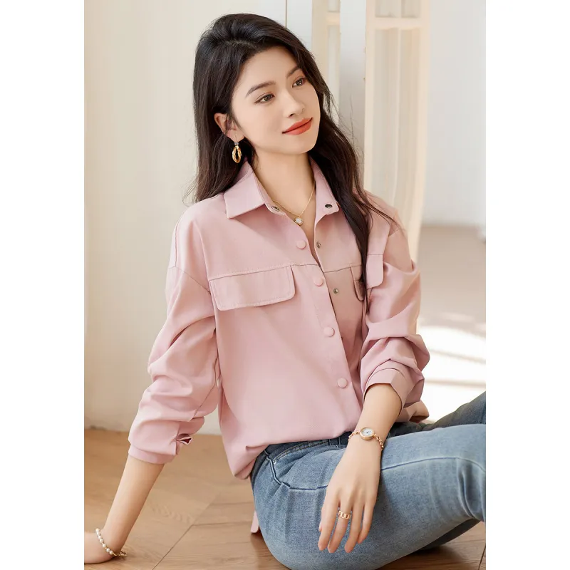 Like The Age Of Water Shirt Women's Pink-0