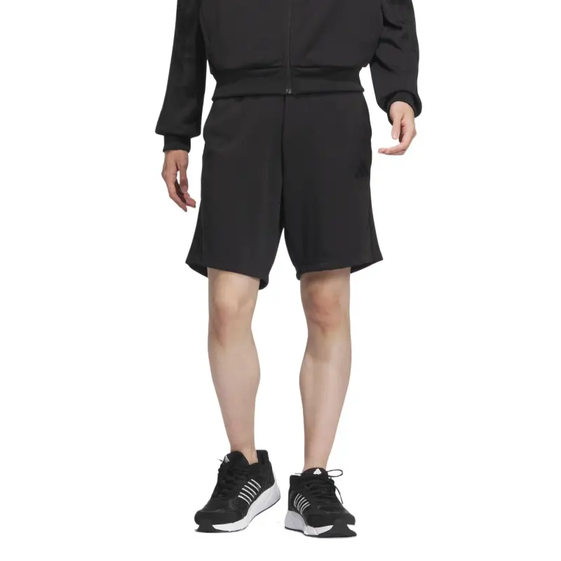 Adidas 3 Stripes Casual Shorts Men's Black-1