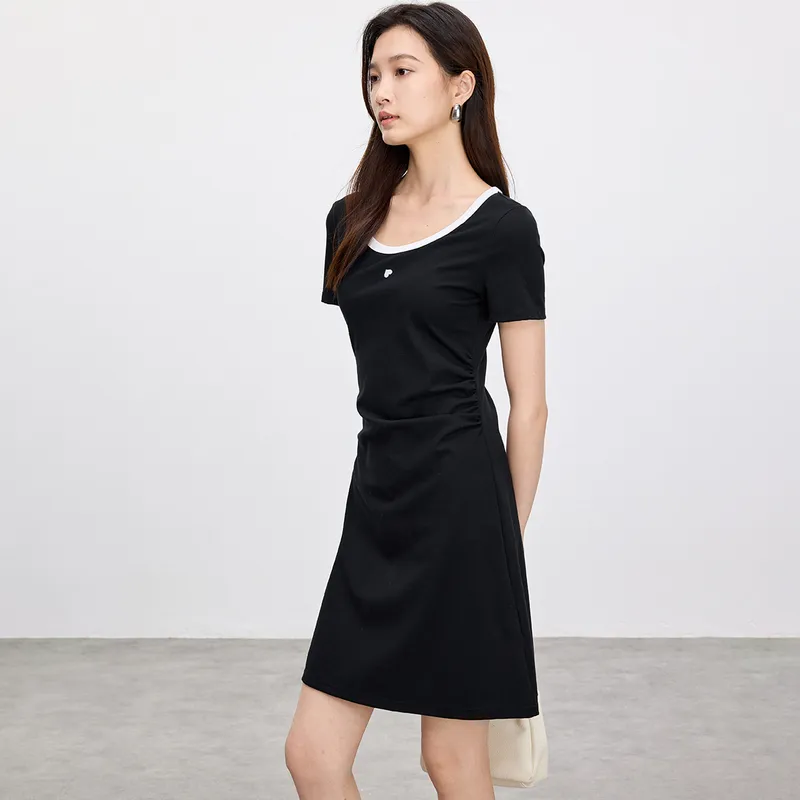 SENTUBILA Short Sleeved Dress Women's-3