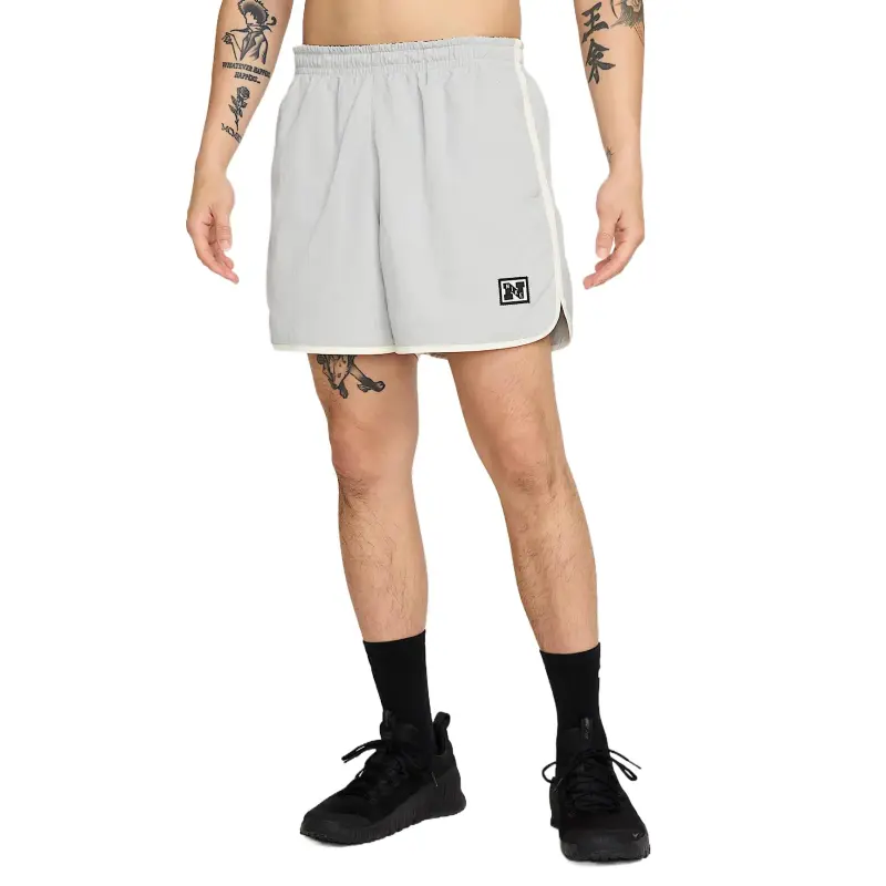 Nike Casual Shorts Men's Light Smoke Gray/Light Ivory White/Light Smoke Gray-2