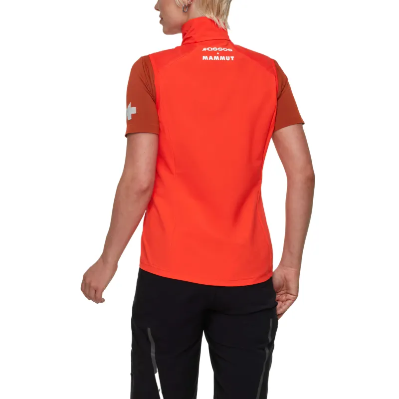 MAMMUT x Assos ML Hybrid Vest Women's Vest Women's Red-3