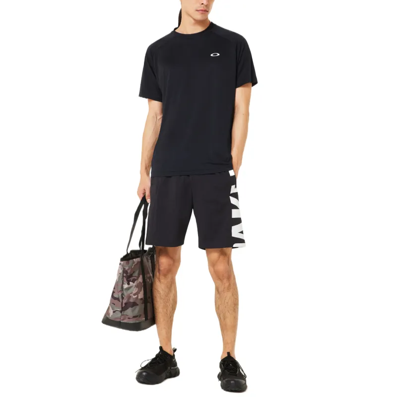 Oakley Casual Shorts Men's Black Heather Flower-4