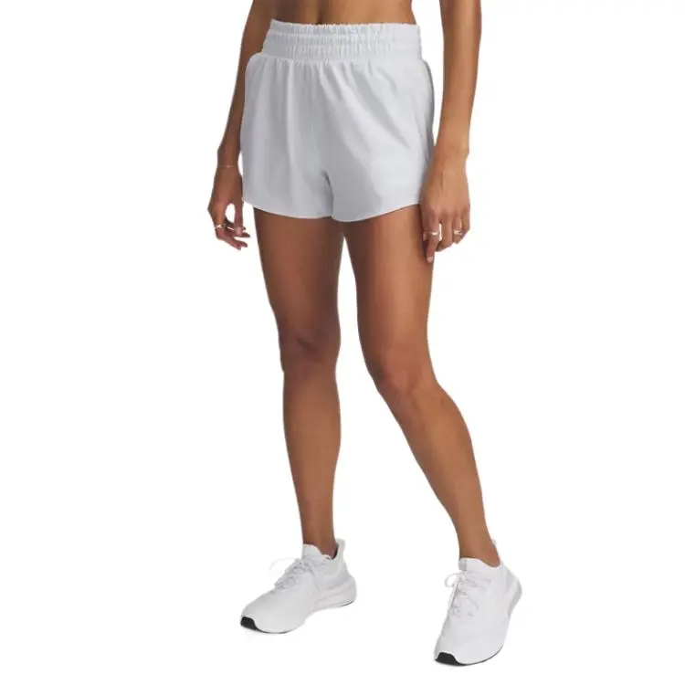 Under Armour Fle Woven Collegiat Sports Shorts Women's White-1
