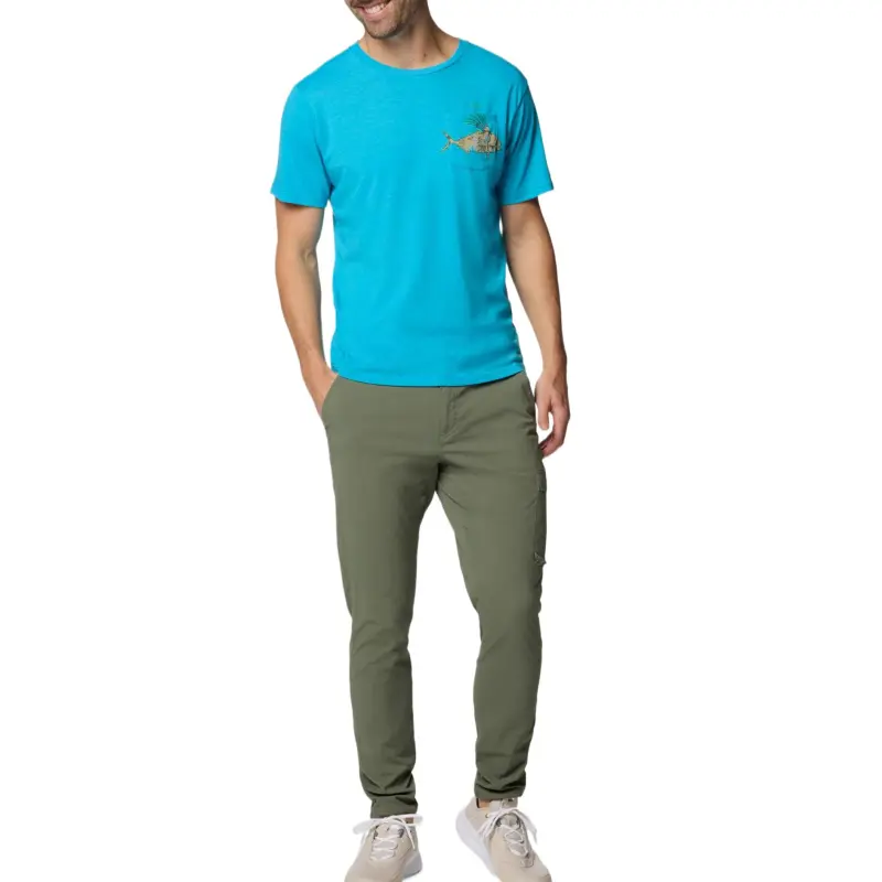 Columbia PFG Wild Cast Casual Pants Men's Cypress Color-3