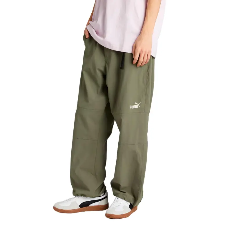 PUMA CORE HERITAGE Casual Pants Men's Green-2