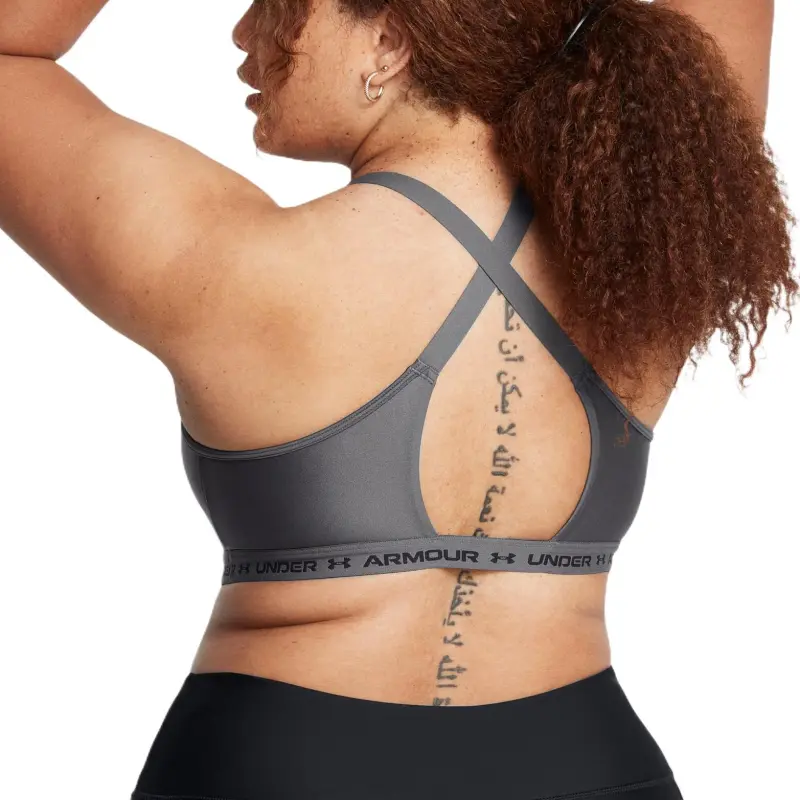 Under Armour CrossbackHeatGear Sports Underwear Women's Black Gray-9