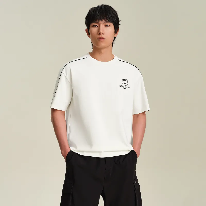 HLA T-Shirt Men's Raw White Trim-2