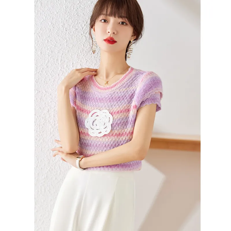 Love Elaine Knitwear Women's Pink-4