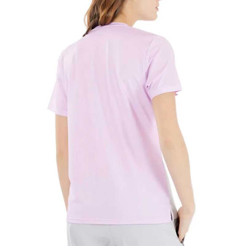Kappa Regular T Shirt Women's Pink-1