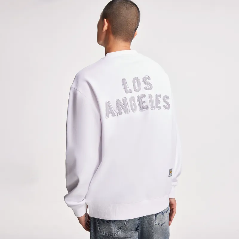 JACK JONES· x NBA Sweatshirt Men's Milk White-2