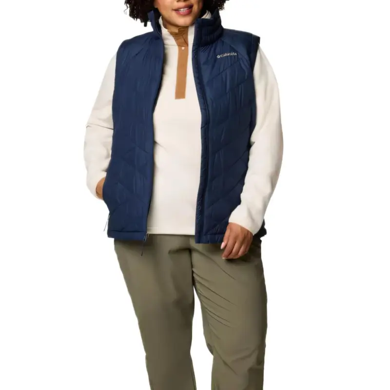 Columbia Heavenly Vest Women's Marine Blue-3