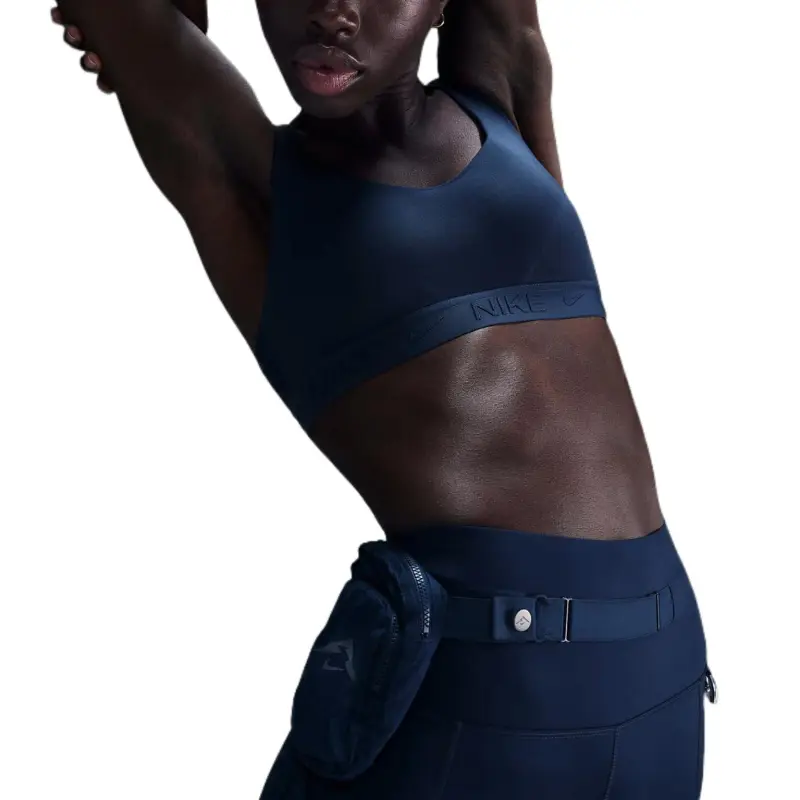 Nike Indy High Support Padded Adjustable Sports Bra Sports Underwear Women's Marine Arsenal-3