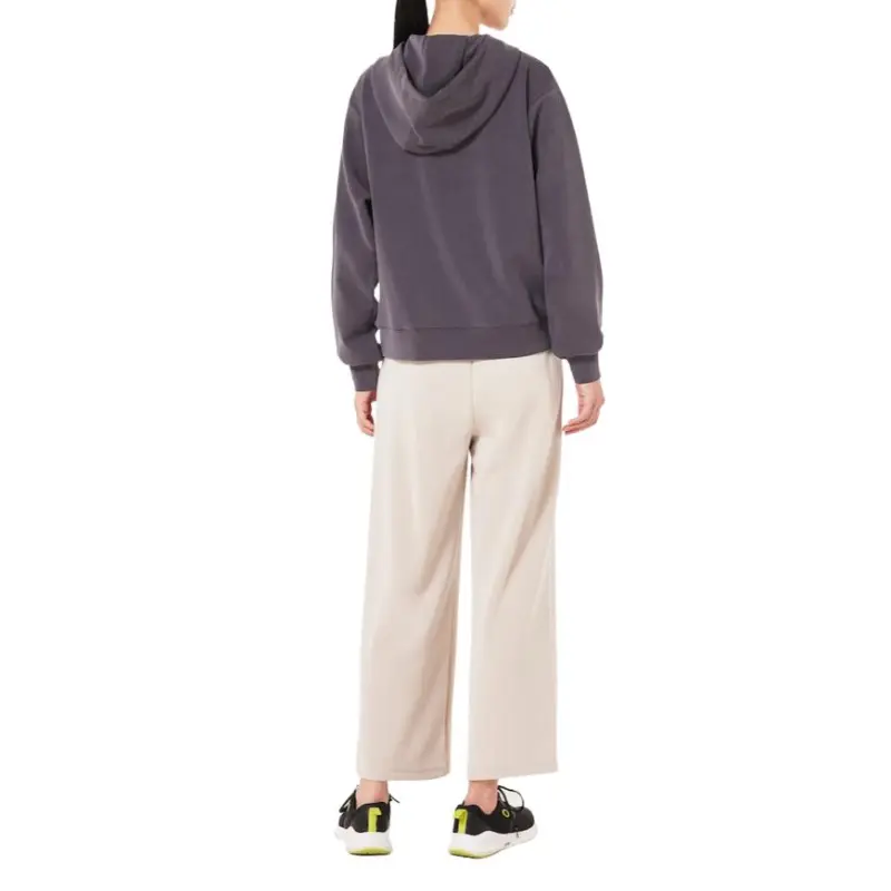 Oakley Radiant Peach Fleece Hoodie Sweatshirt Women's Purple-5