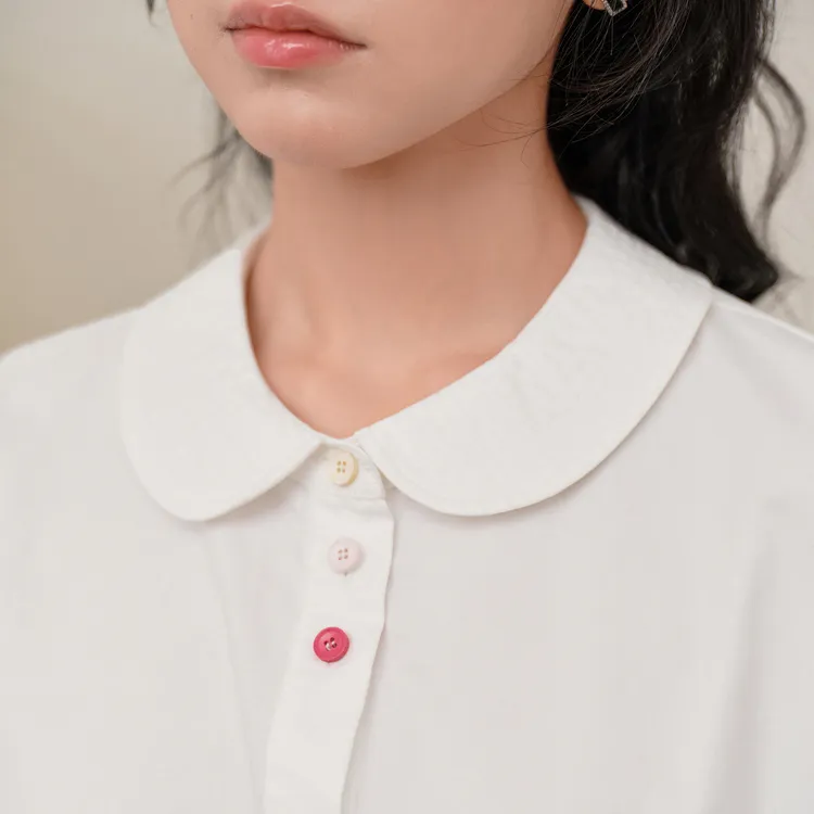 LEDIN Shirts Women's White In Stock-2