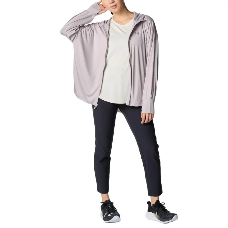 Under Armour Sweatshirt Women's Gray-2