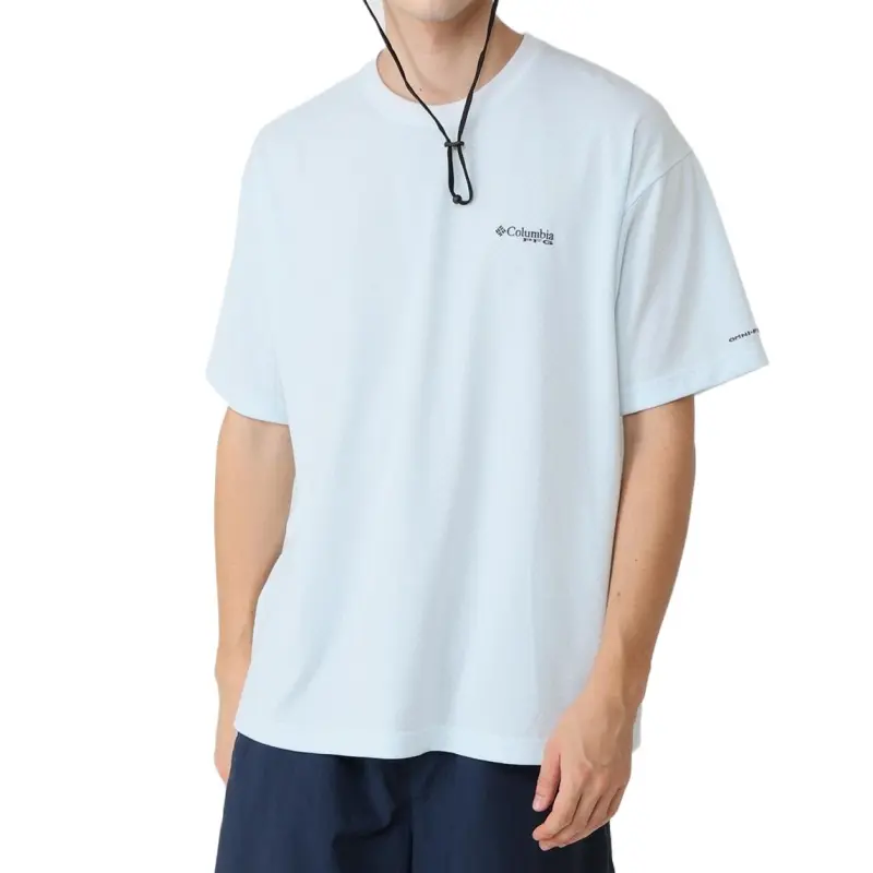 Columbia Despair Bay Omnifreeze Zero T Shirt Men's Sea Salt Color-2