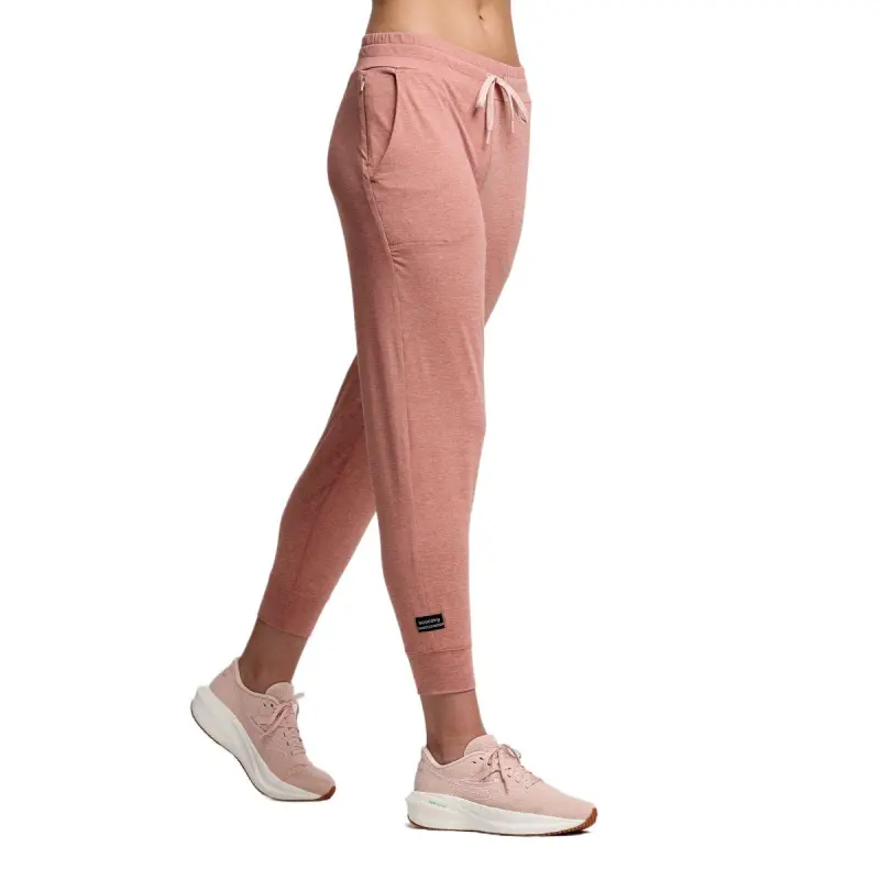Saucony Triumph Knitted Sweatpants Women's Pink-1