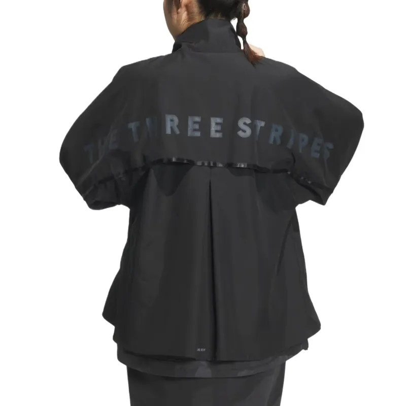 Adidas WaterproofFleece Jacket Women's Black-2