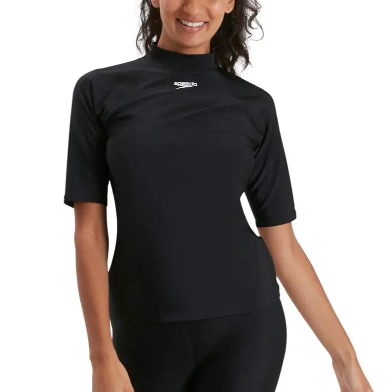 Speedo Regular T Shirt Women's Black-1