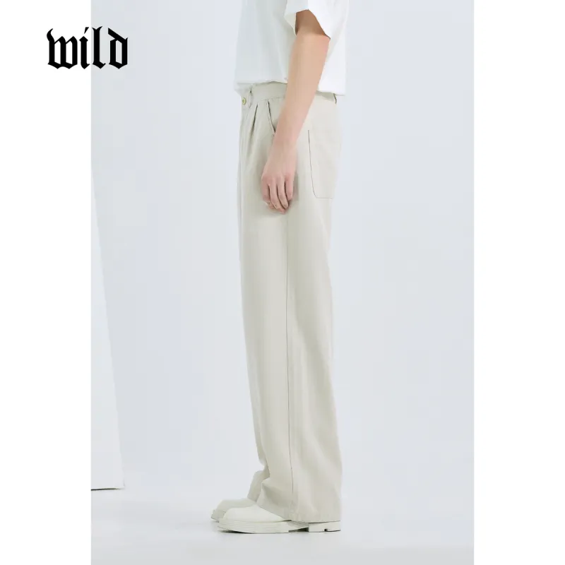 WILD LEADER Casual Pants Men-2