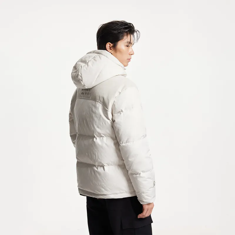 JACK JONES· Down Jacket Men's White Cap Gray-3