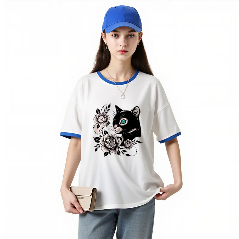 FAIRWHALE T Shirts Women's-14